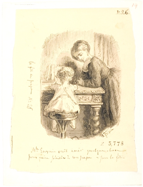 Lorenz Frølich, Brevskrivning