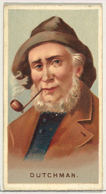 Allen & Ginter, Dutchman, from World's Smokers series (N33) for Allen & Ginter Cigarettes