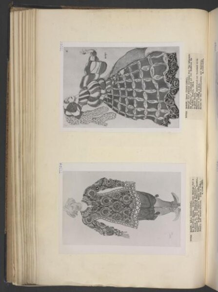 Unknown, Design for a woman's costume in La Légende de Joseph (?)