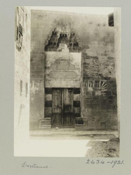 K.A.C. Creswell, Entrance portal of al-Rumi Mosque, Aleppo