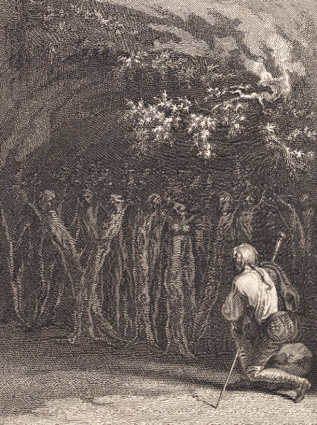 J.F. Clemens, Træmenneskene i bøn paa den ubegribelige guds dag