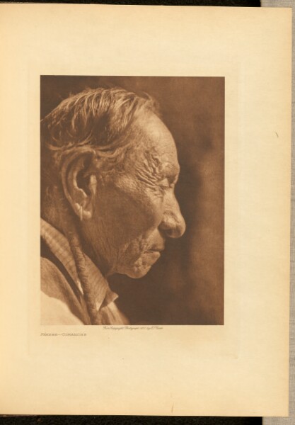 Edward S. Curtis, Pákewa - Comanche