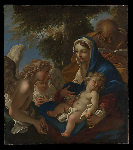 Sebastiano Ricci, The Holy Family with Angels