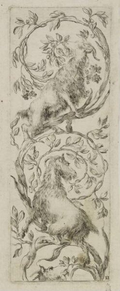 Stefano della Bella, Ornamenti o grottesche