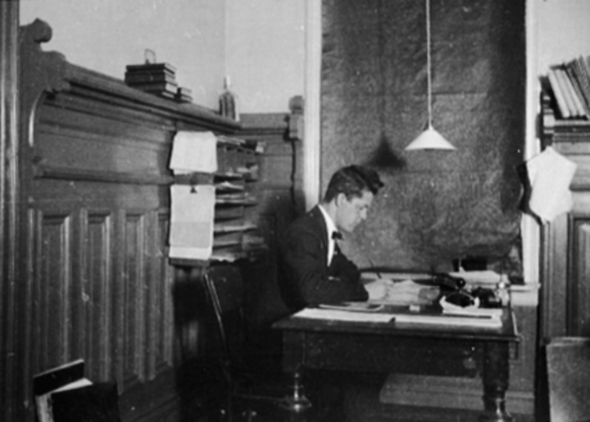 Anno Domkirkeodden, INTERIØR, BOKHOLDERKONTORET, KONTORIST