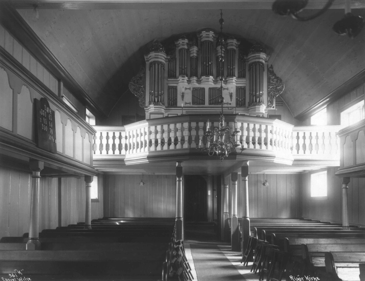 Anders Beer Wilse, Risør kirke