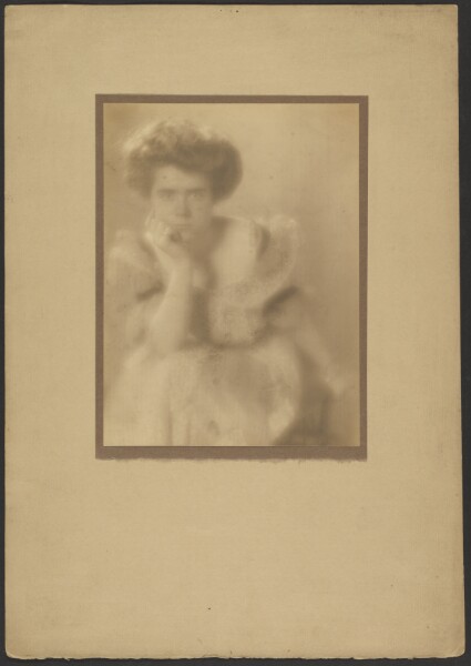 Louis Fleckenstein, [Portrait of a Woman with Pompadour]