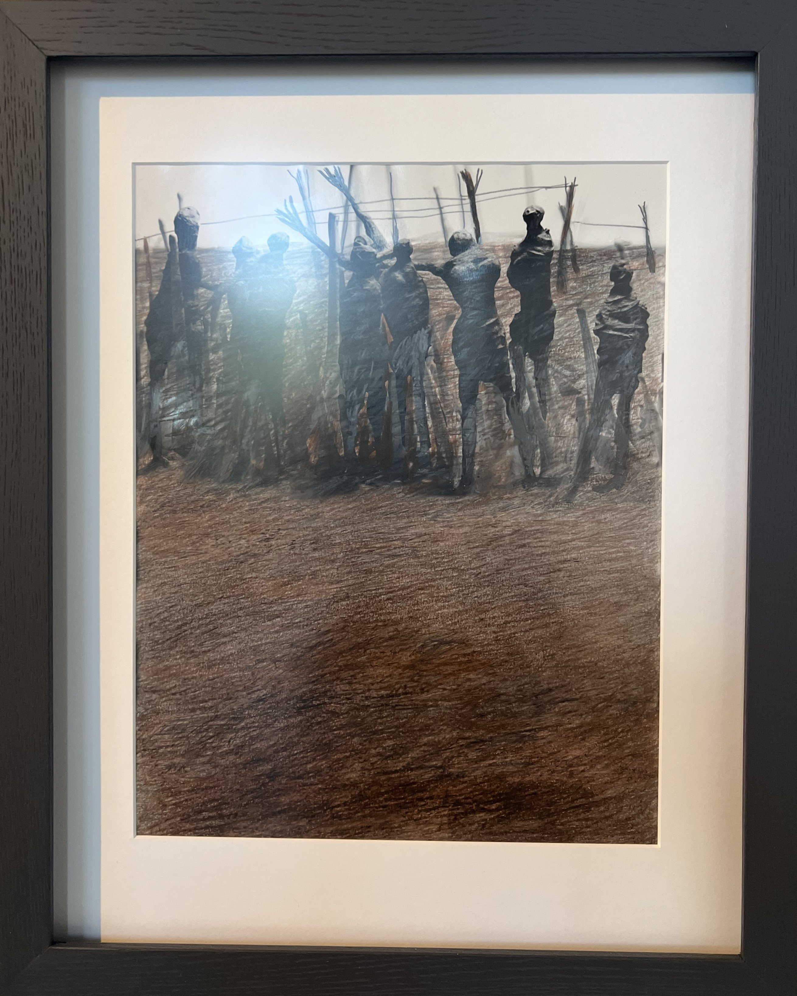 Unknown artist, Grafik o.T. (2): Zyklus "Soldatenspiele" (Adolf Buchleiter)