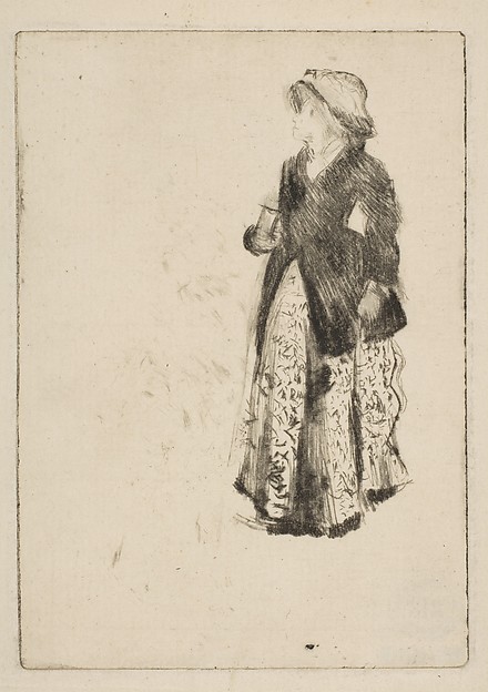 Edgar Degas, The Actress Ellen Andrée