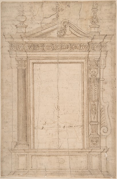 Anonymous, Italian, 16th century, Altar Frame