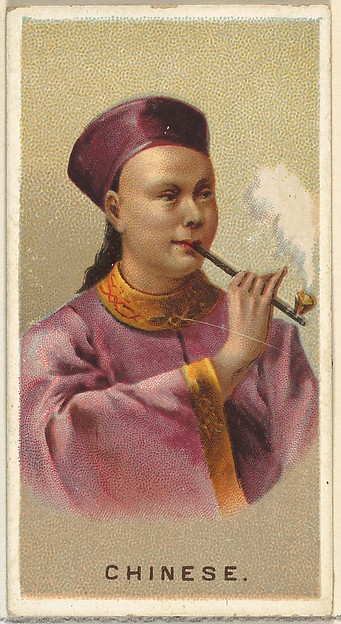 Allen & Ginter, Chinese, from World's Smokers series (N33) for Allen & Ginter Cigarettes