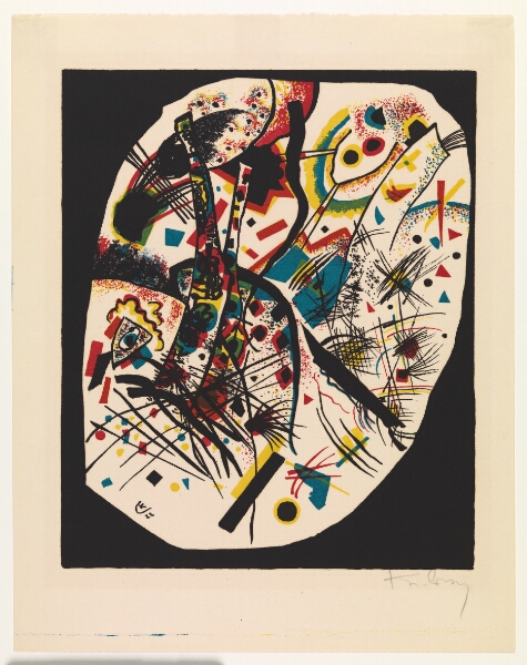 Wassily Kandinsky, Planche III fra mappen Kleine Welten