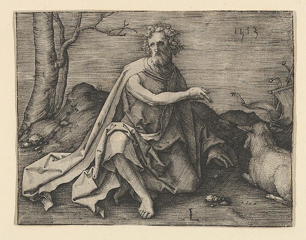 Lucas van Leyden, St. John the Baptist in the Desert