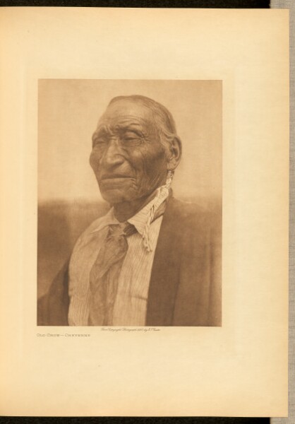 Edward S. Curtis, Old Crow - Cheyenne