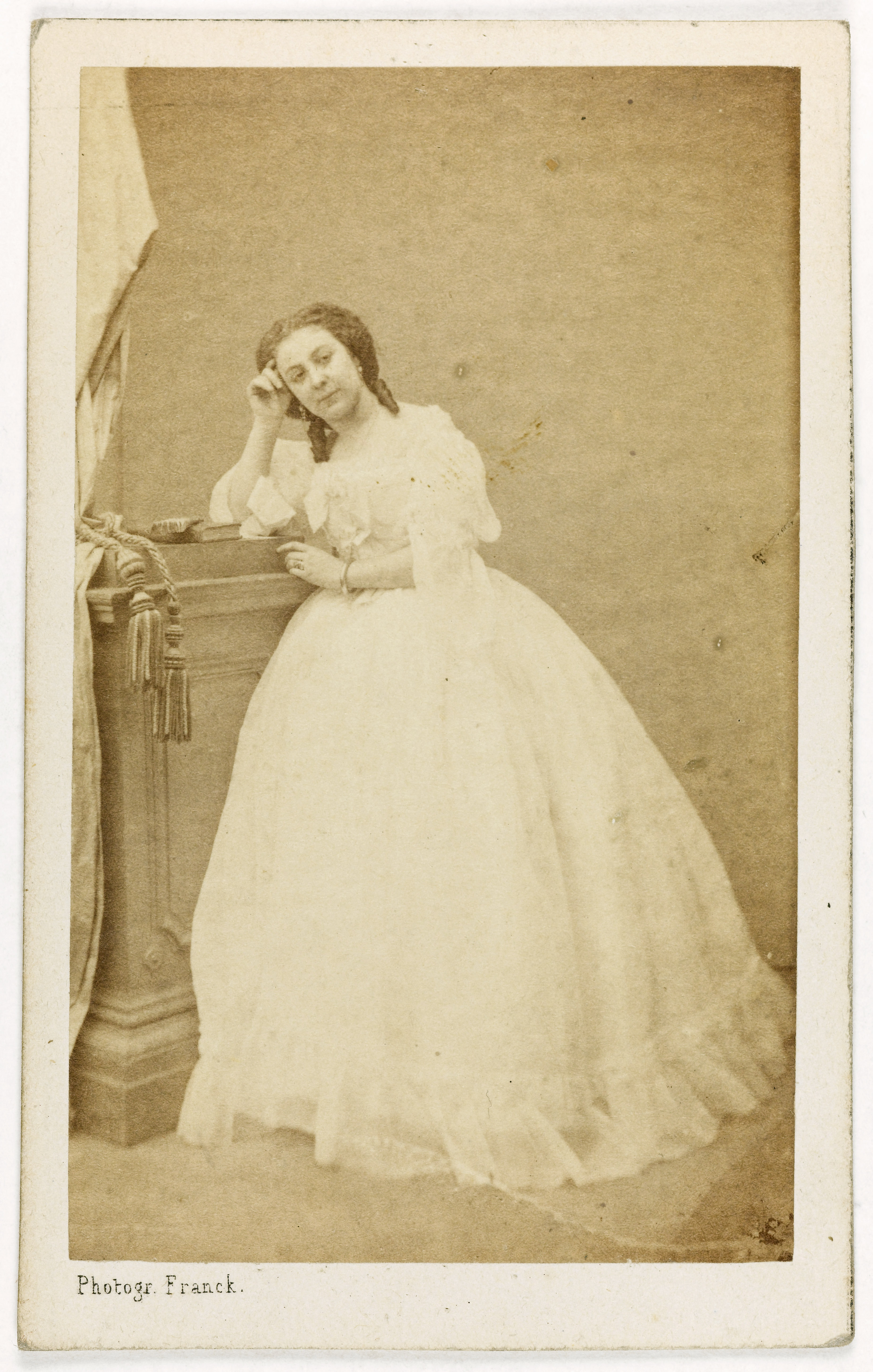 Franck, Portrait d'Angéline Thèse ou Thèze, (danseuse, actrice)