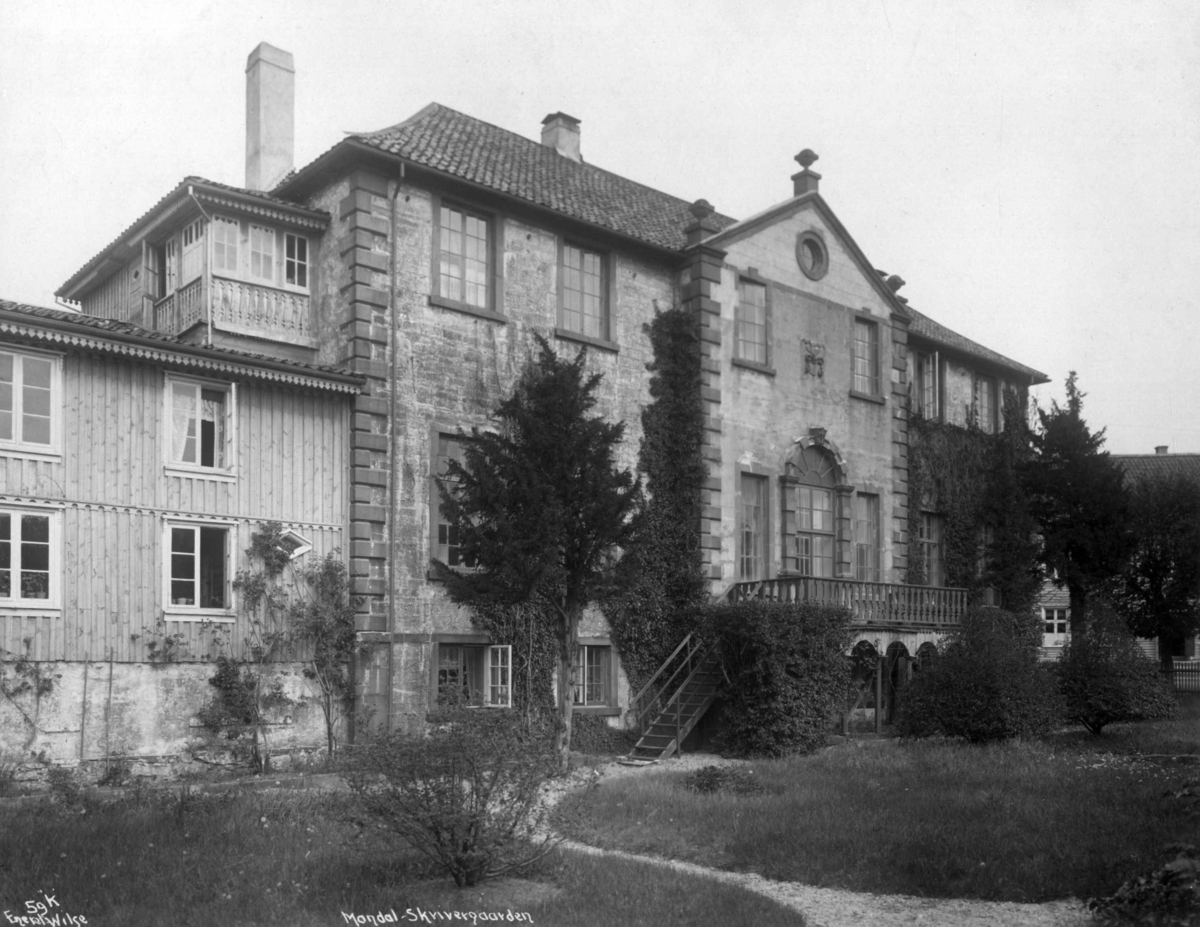 Anders Beer Wilse, Skrivergården, Mandal 2.