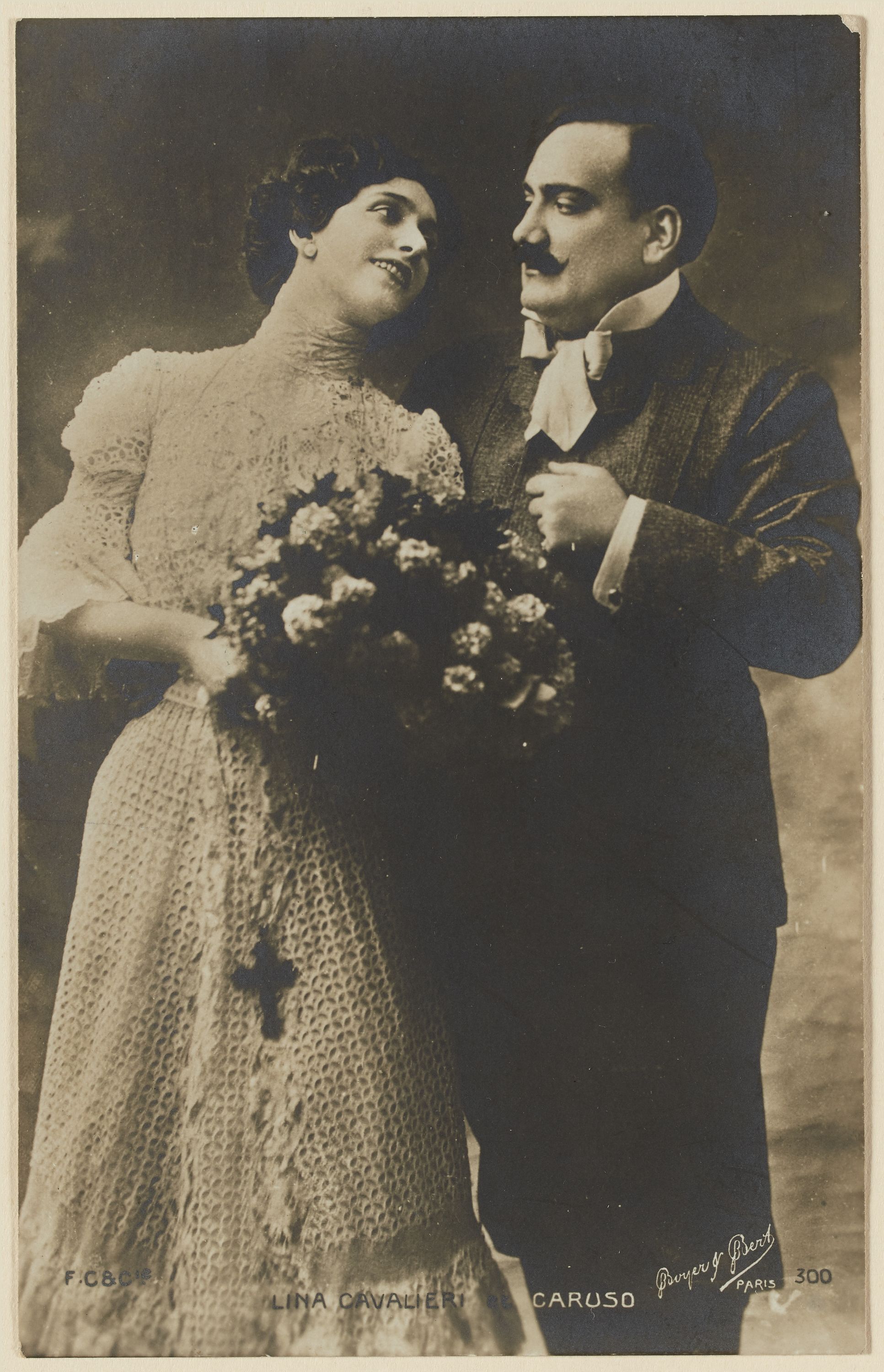 Anonyme, Lina Cavalieri et Caruso