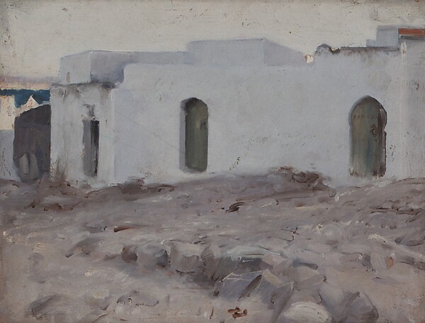 John Singer Sargent, Moorish Buildings on a Cloudy Day