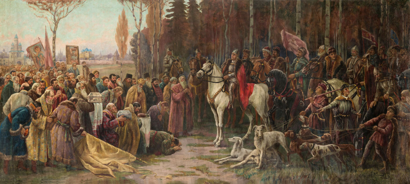 Jonas Mackevičius, Vytautas Didysis prie Novgorodo