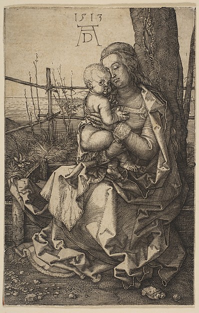 Albrecht Dürer, Virgin and Child Seated by a Tree