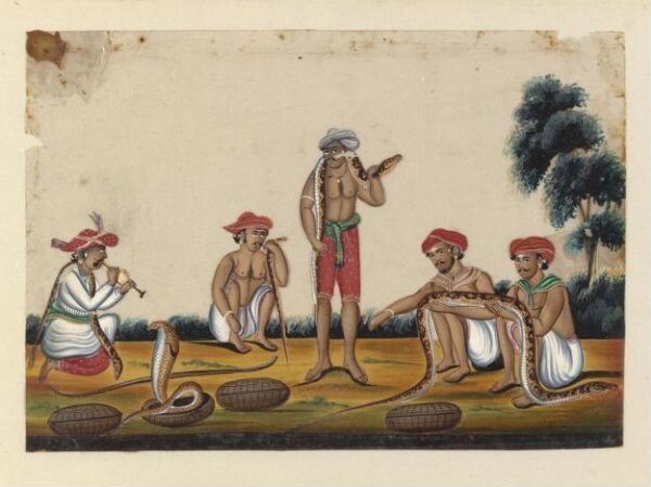 Unknown, A snake-charmer