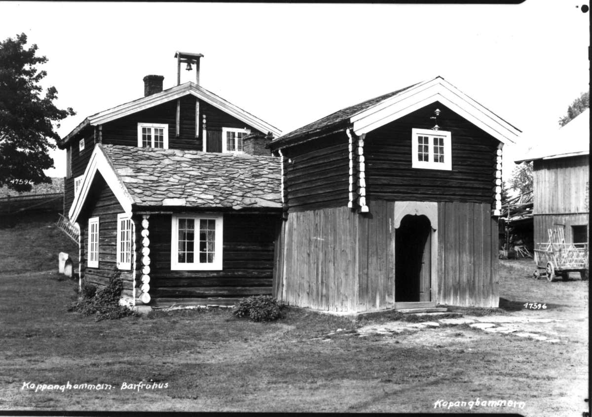 Anders Beer Wilse, Barfrøstue på gården Koppanghammeren, Koppang, Stor-Elvdal, Hedmark.