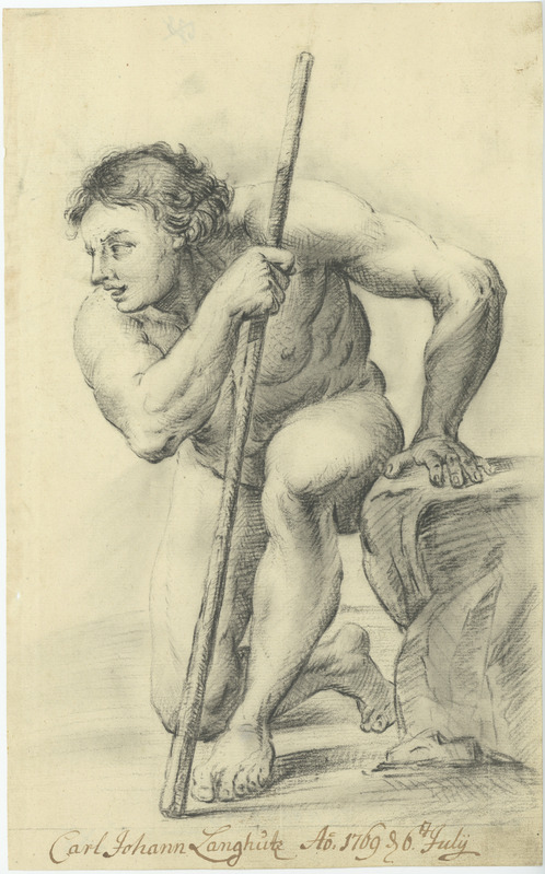 Langhütz, Carl, Johann (autor), Atleet