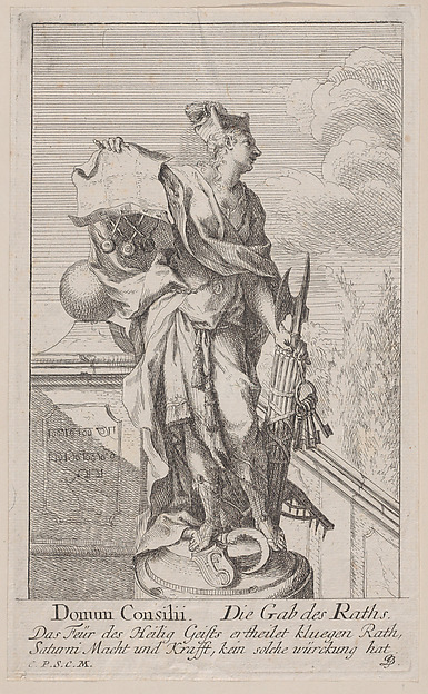 Johann Georg Bergmüller, The Gift of Counsel