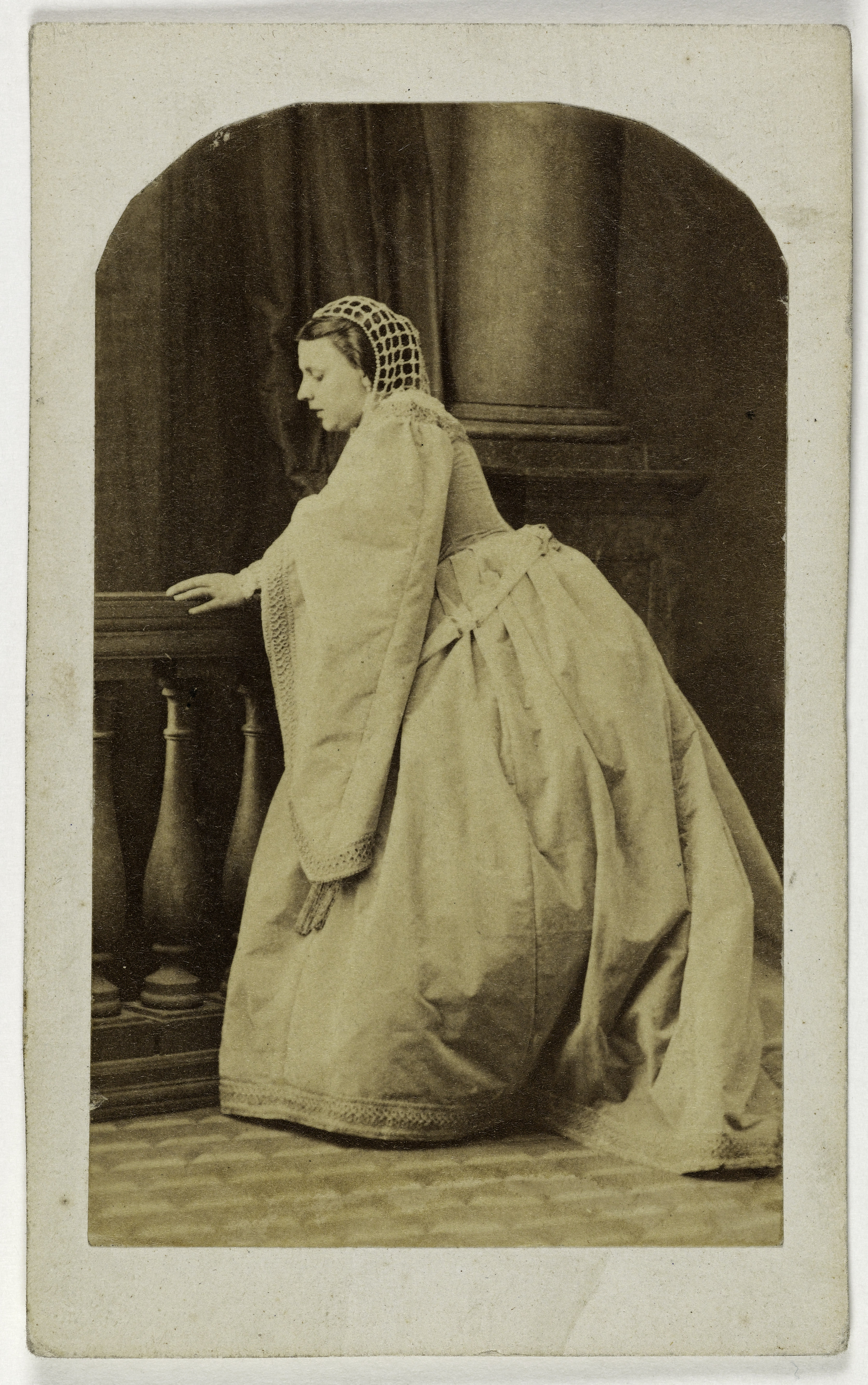 Anonyme, Portrait de Gueymard Pauline, (1834-), (actrice, chanteuse lyrique)
