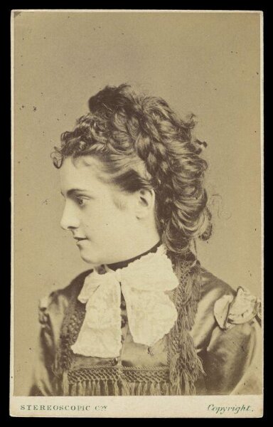 London Stereoscopic and Photographic Company, A portrait of 'Bella Moore'