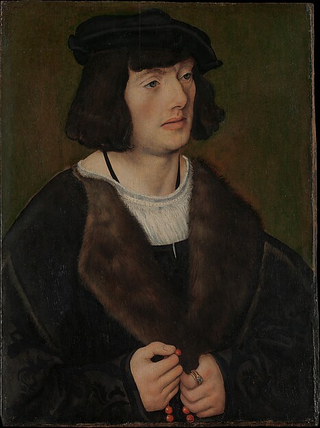 Lucas Cranach the Elder, Portrait of a Man with a Rosary