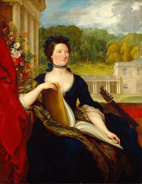 Benjamin West, Maria Hamilton Beckford (Mrs. William Beckford)