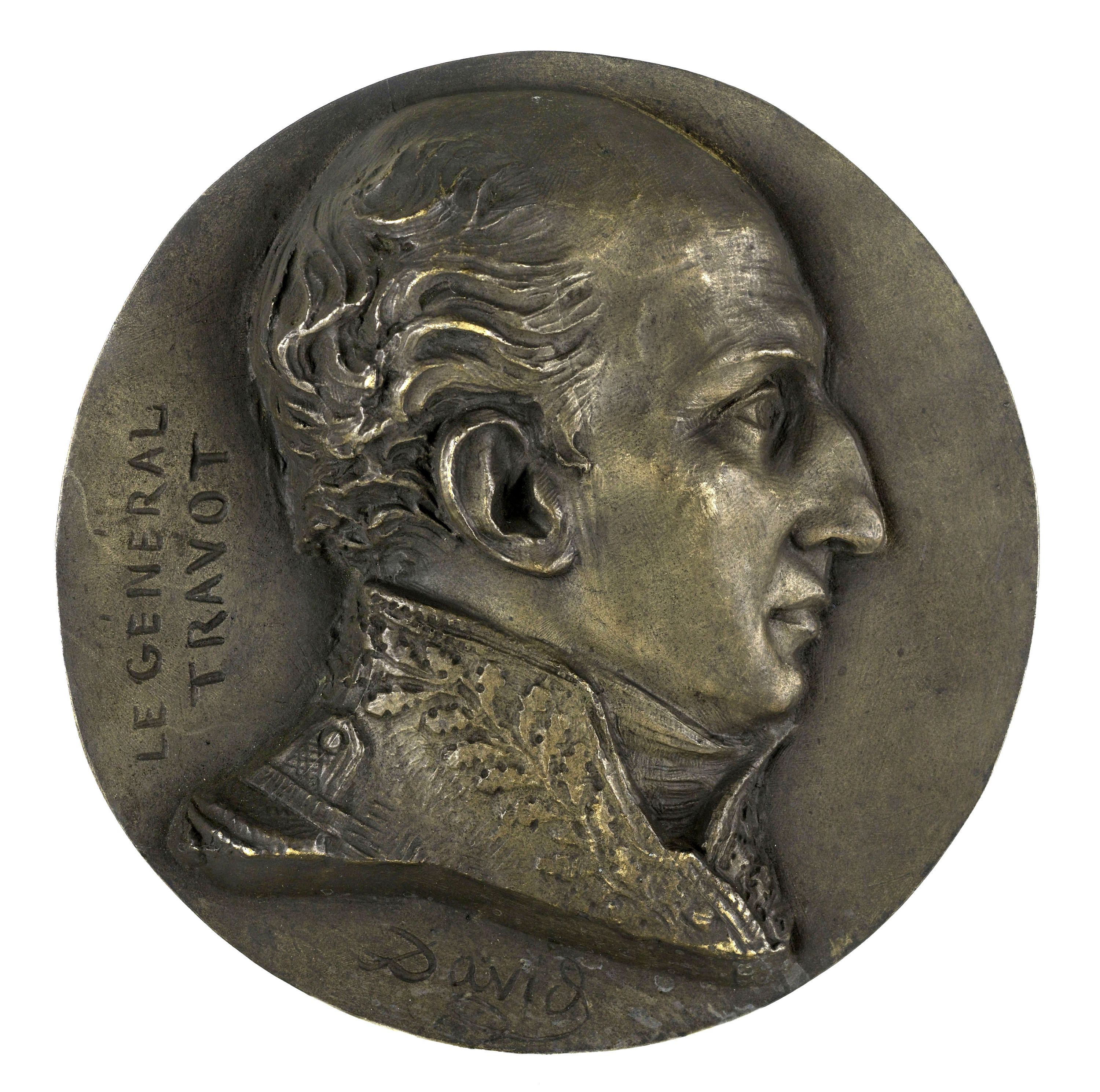David d'Angers, Portrait de Jean-Pierre, baron Travot (1767-1836), général