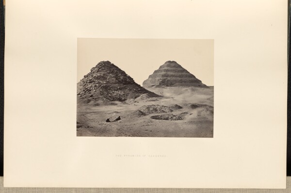 Francis Frith, The Pyramids of Sakkarah