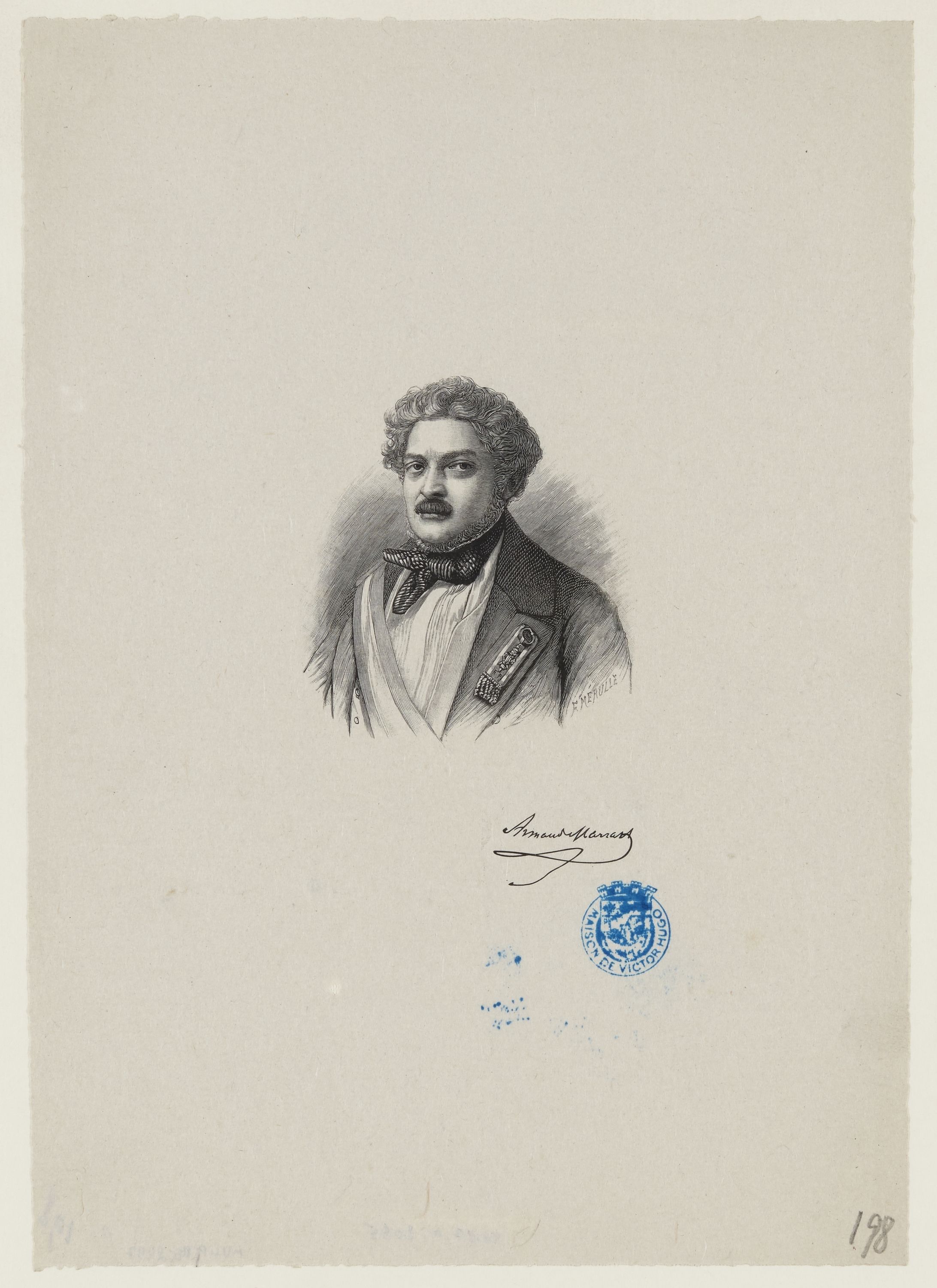 Fortuné Louis Méaulle, Choses vues, 1848, Assemblée Nationale : Armand Marrast