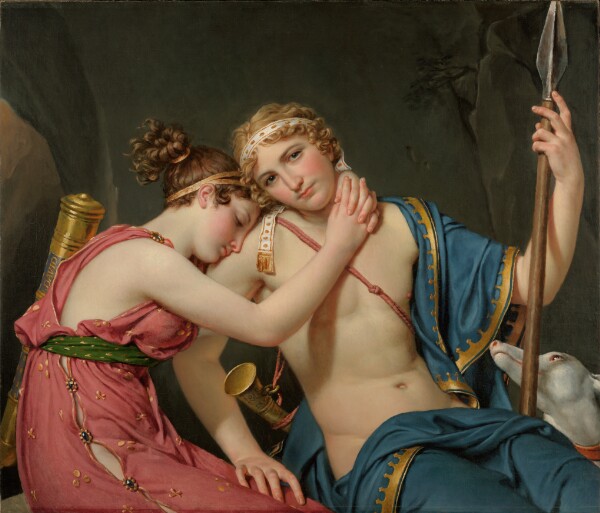 Jacques-Louis David, The Farewell of Telemachus and Eucharis