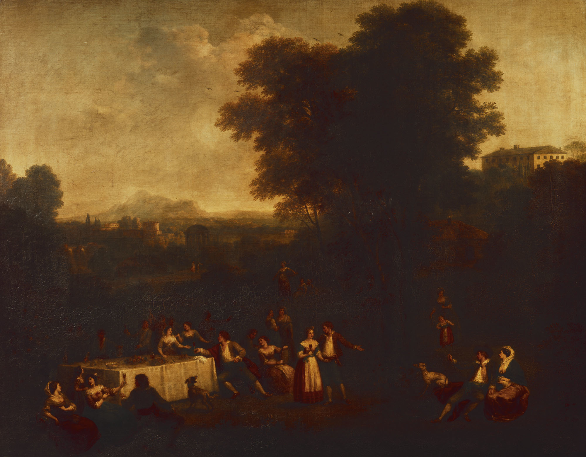 Francesco Zuccarelli, A Country Wedding- Feast