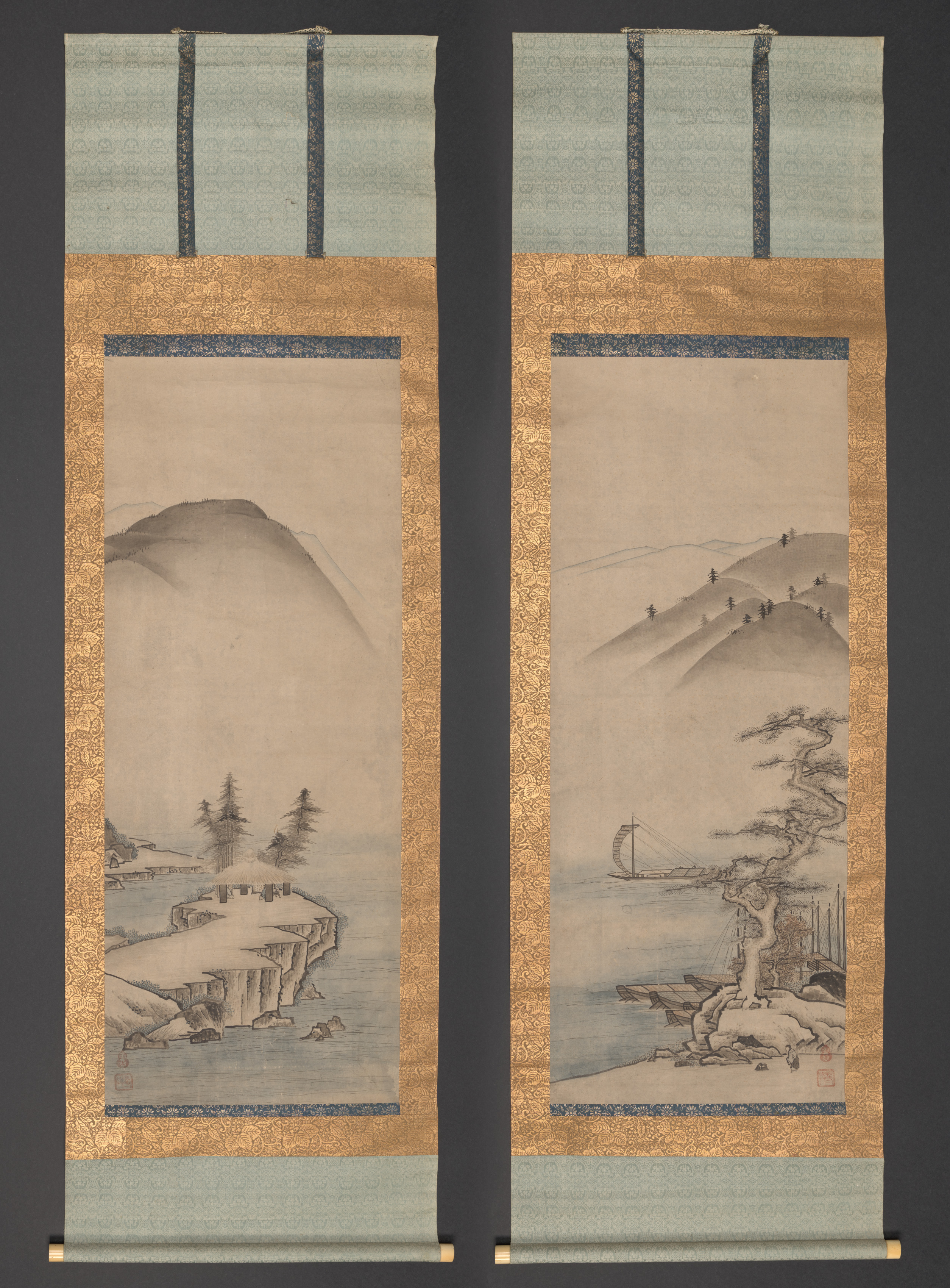 Unkoku Tōyo, Landscapes