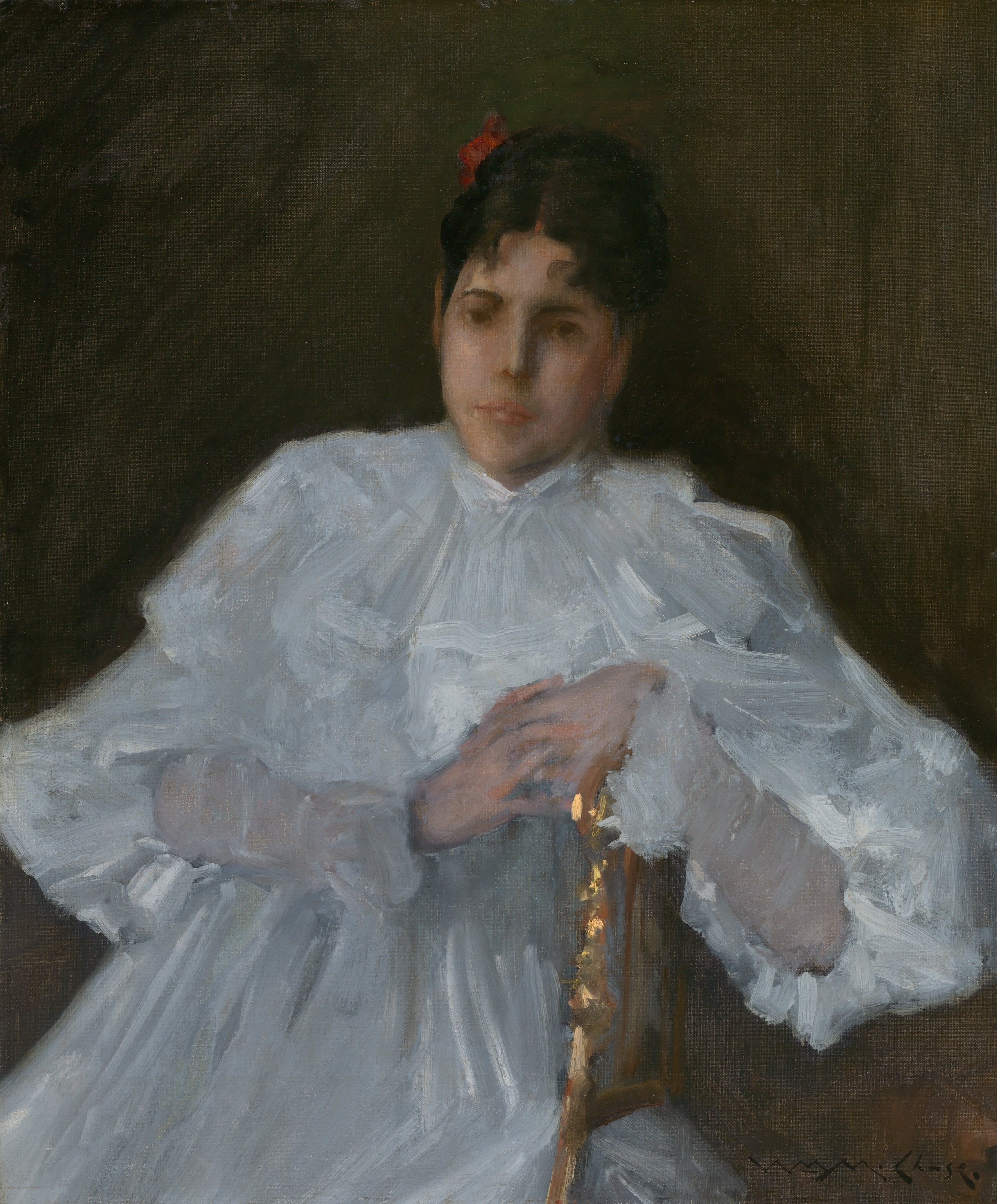 William Merritt Chase, Girl in White