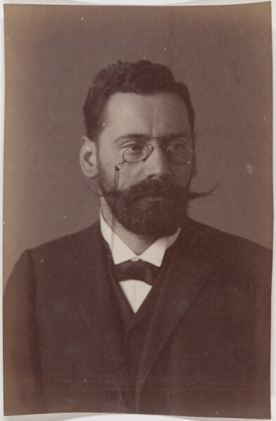 Jakob Höflinger, [Portrait of a man wearing spectacles]