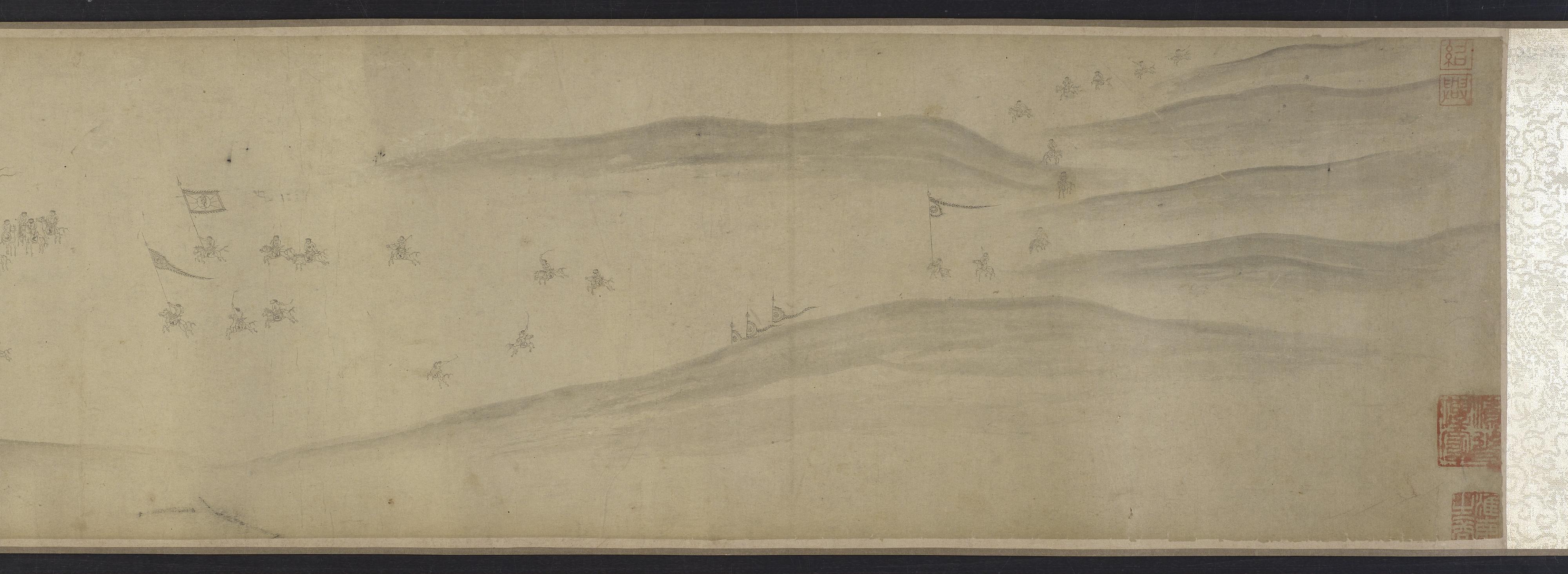 Formerly attributed to Li Gonglin, Treaty at the Bian Bridge 《汴橋會盟圖》