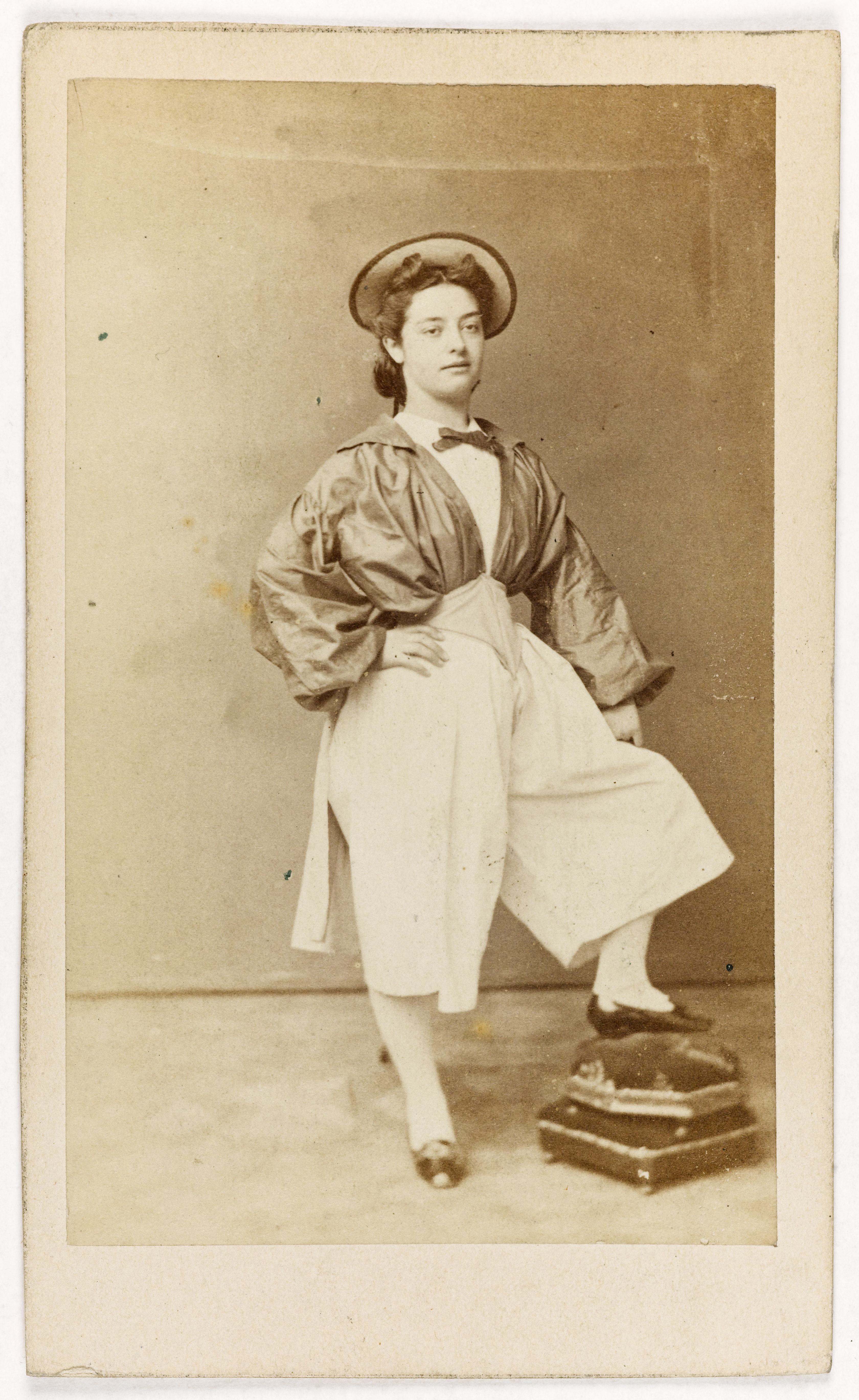 Anonyme, Portrait de Marie Tissier, actrice