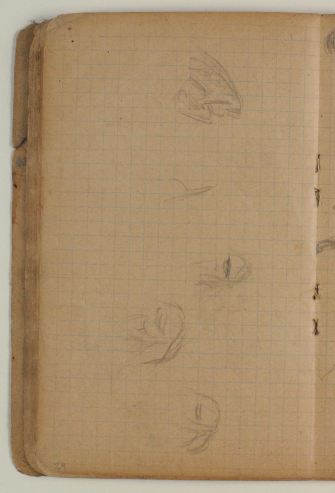 Niels Larsen Stevns, Ansigtsskitser