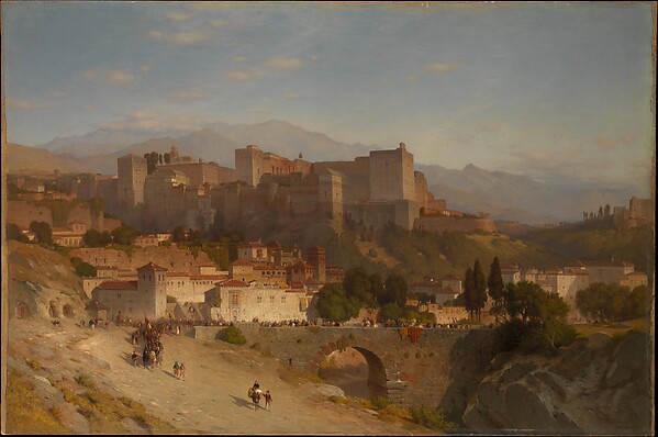 Samuel Colman, The Hill of the Alhambra, Granada