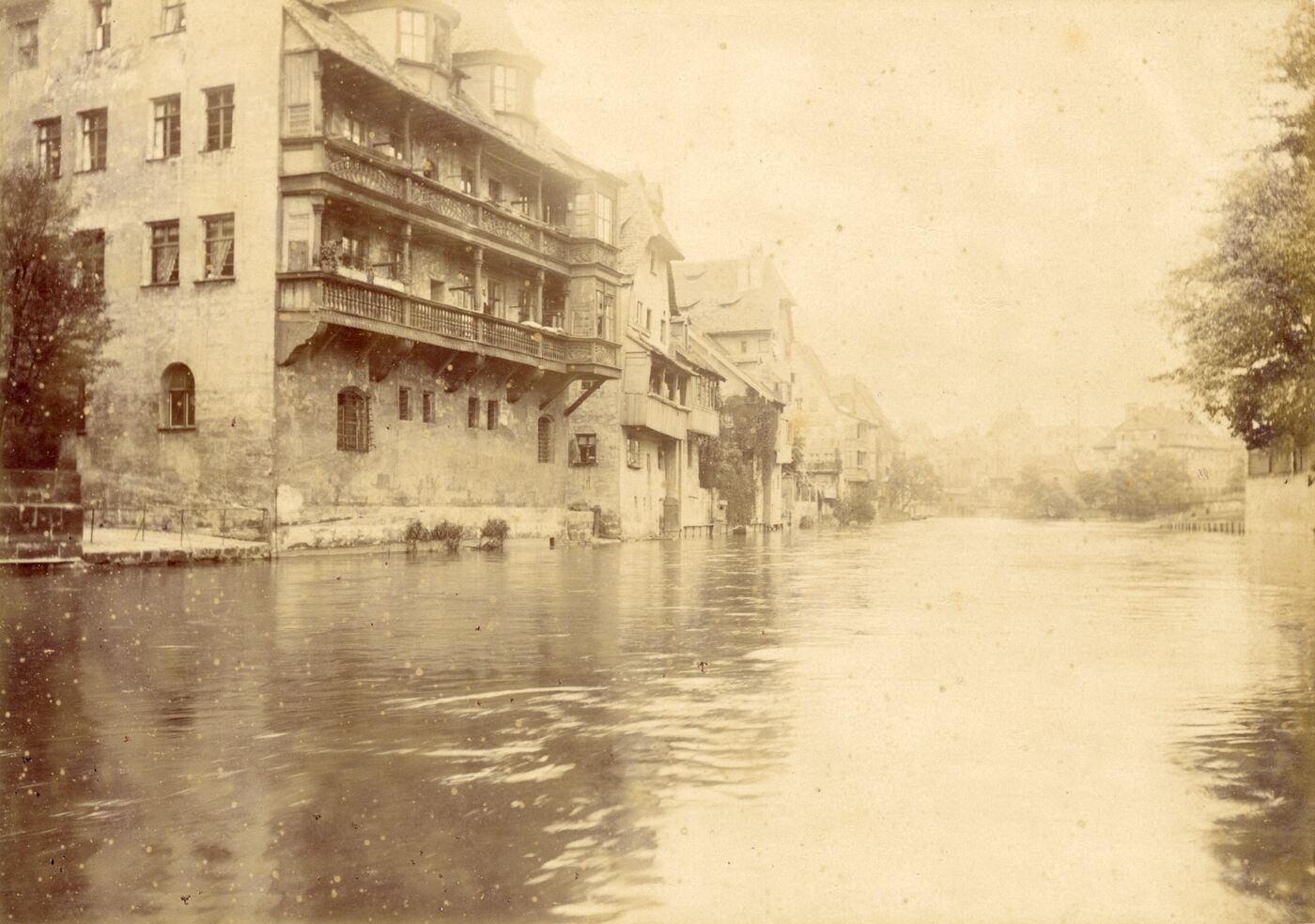 Benediktas Henrikas Tiškevičius, Niurnbergas. Miestu tekanti Pegnitz (I)