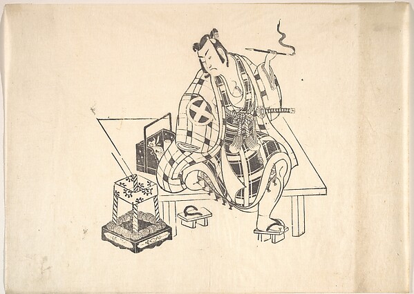 Unidentified artist, One of Six Impressions from Worn Old Blocks