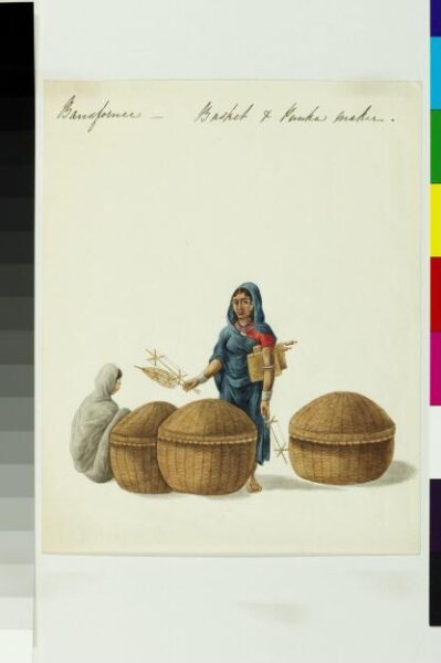 Unknown, Basket and punka maker