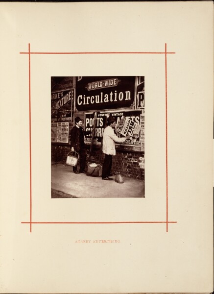 John Thomson, Street Advertising