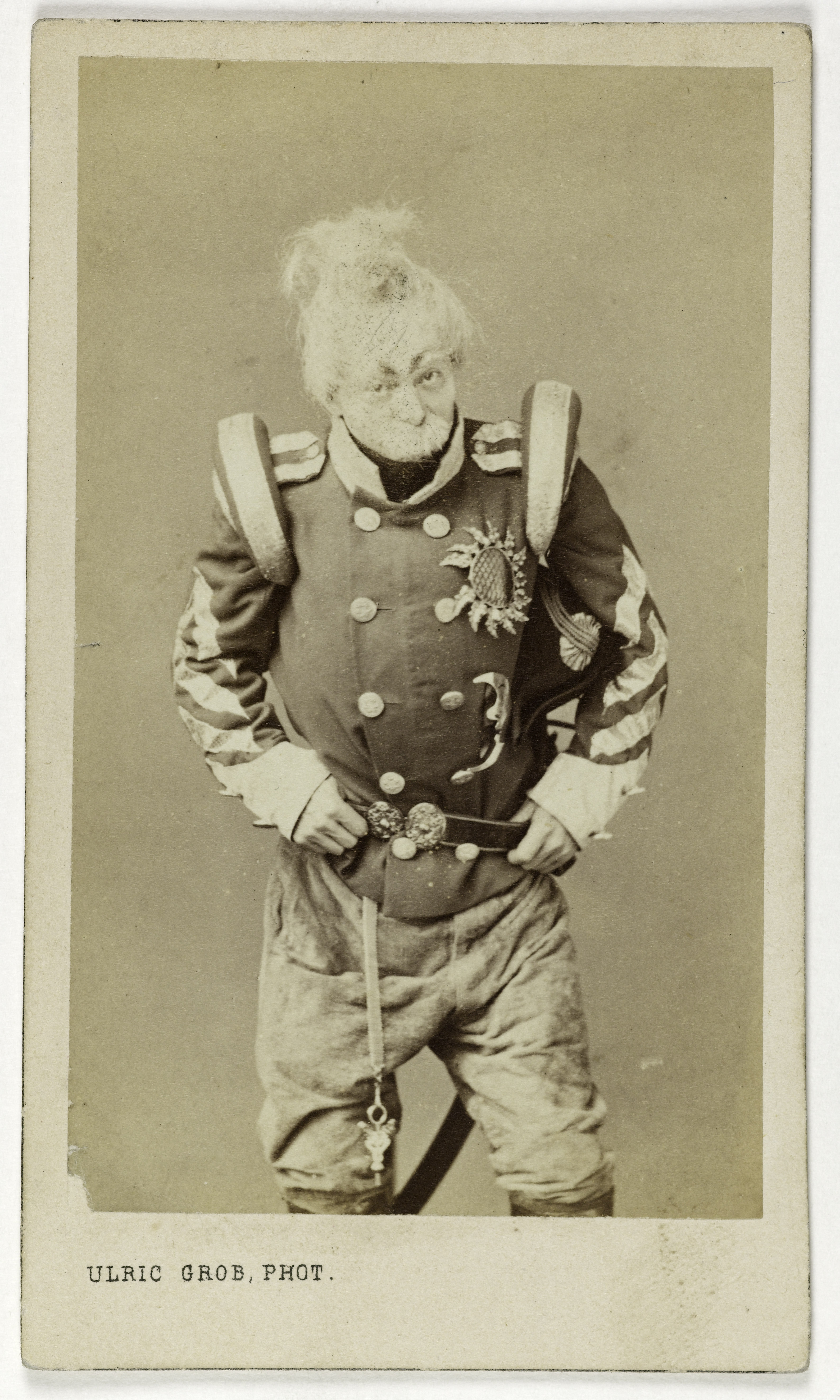 Ulric Grob, Portrait de Lassouche Louis, (L. Bouquin de Lassouche), (1828-1915), (acteur)