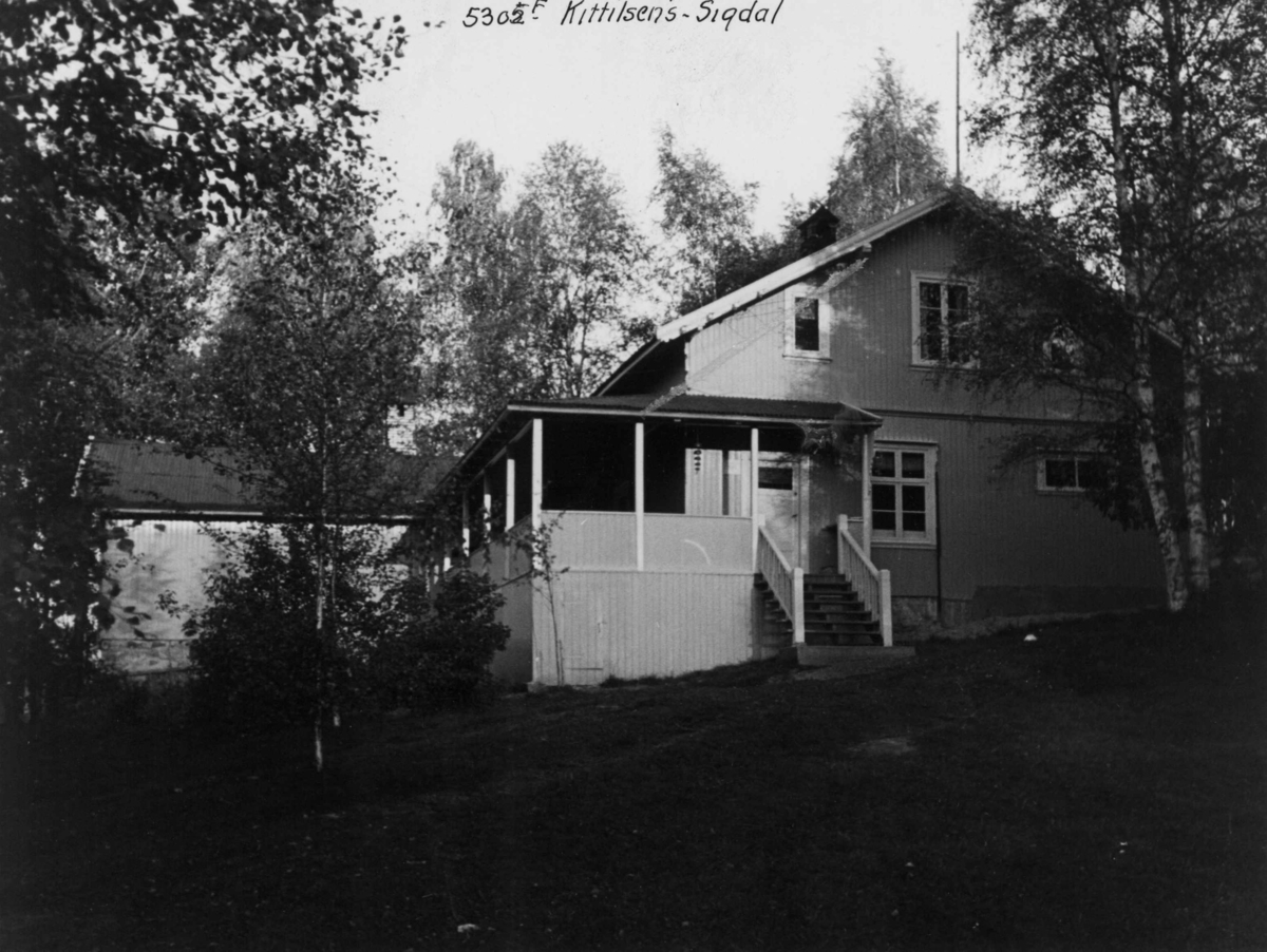 Anders Beer Wilse, Kittelsens hjem